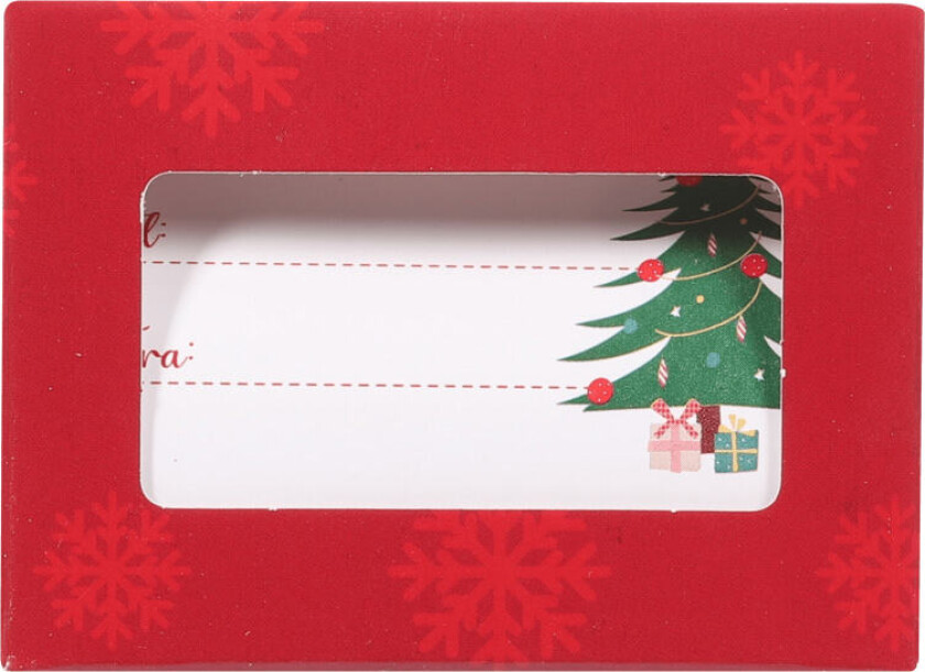 Merkelapper Selvklebende m/Folie 50stk