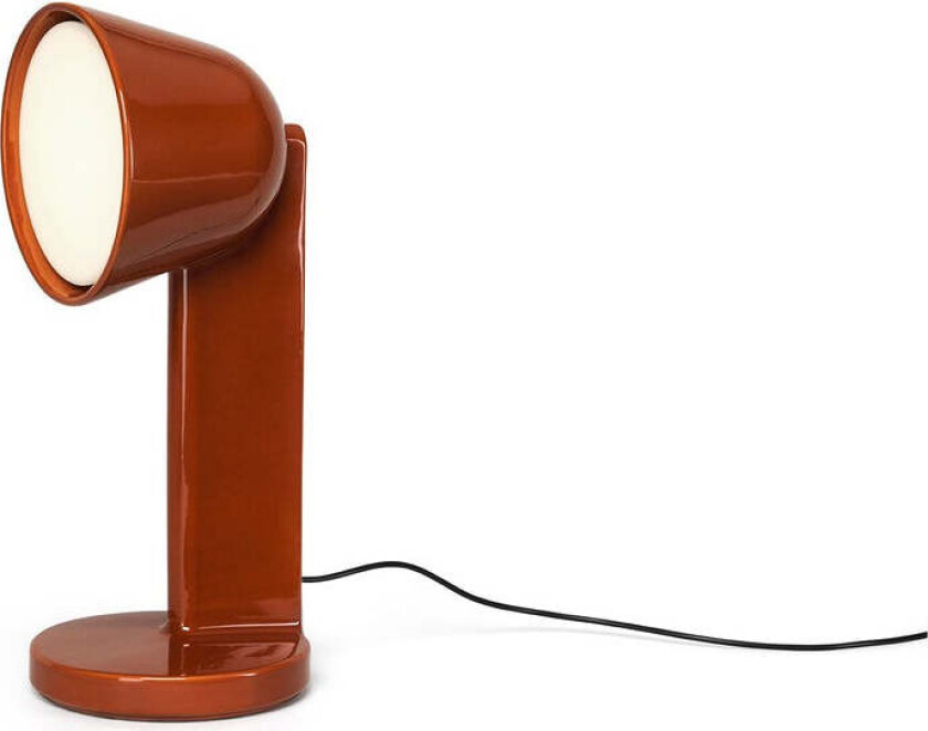 Céramique bordlampe - Rust rød