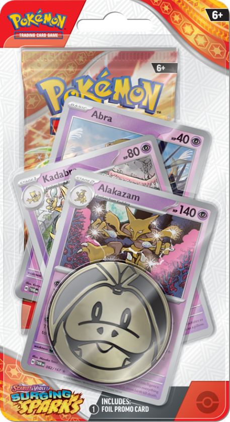 TCG Surging Sparks Premium Checklane Blister - Scarlet & Violet