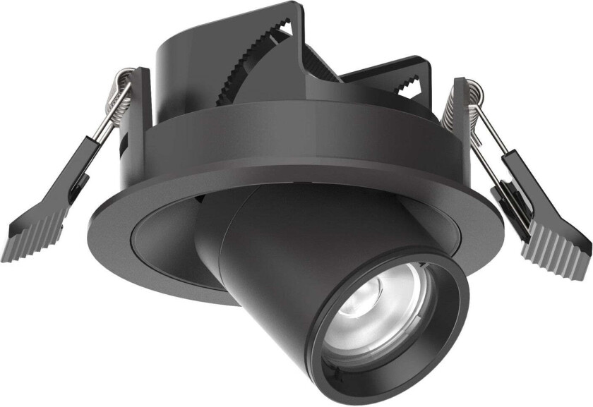 Modfun X 78 downlight 6W 2700 Kelvin CRI 90 - Svart