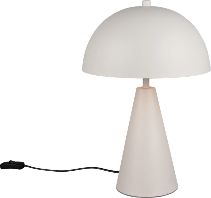 Alfie bordlampe 43 cm - Varm grå
