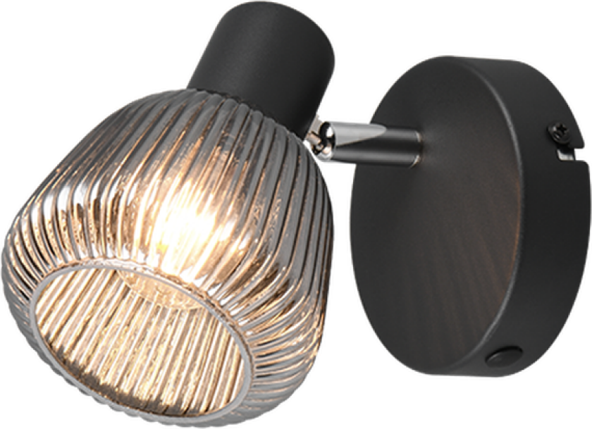 Tarifa vegglampe - Svart