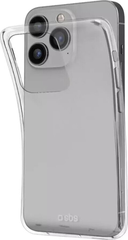 iPhone 14 Pro Skinny Bakdeksel - Gjennomsiktig