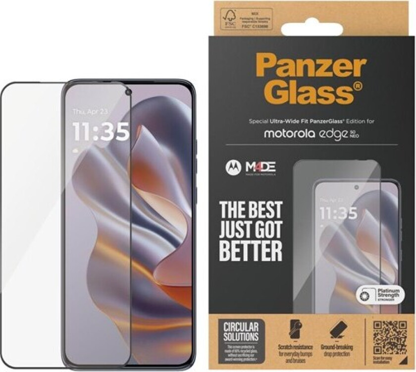 Screen Protector Motorola Edge 50 Neo | Ultra-Wide Fit