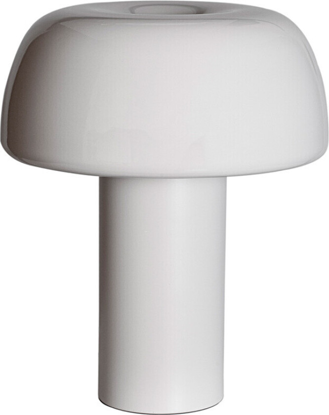 Lean on me bordlampe - Hvit