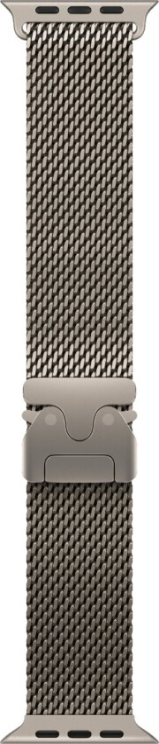 Bilde av 49mm Natural Titanium Milanese Loop - Medium