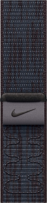46mm Black/Blue Nike Sport Loop