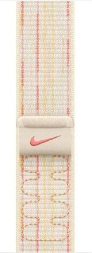 Bilde av 46mm Starlight/Pink Nike Sport Loop