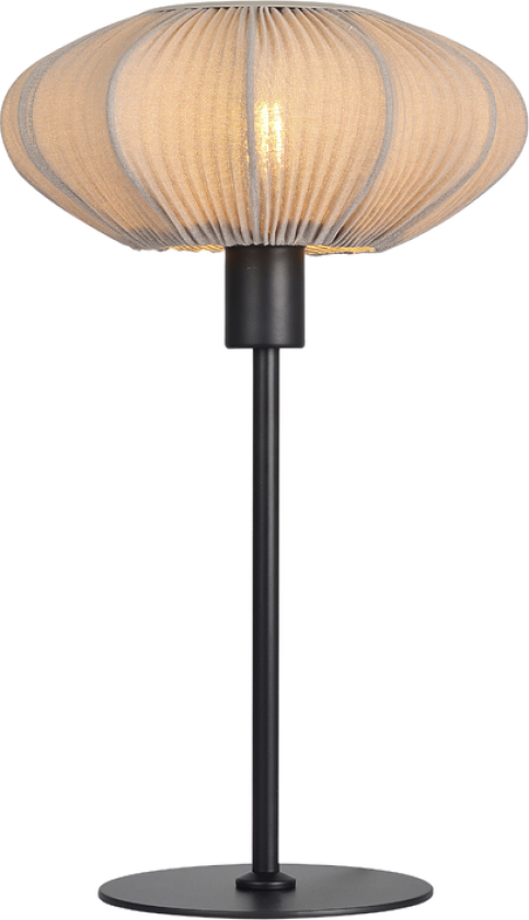 Mamsell bordlampe - Svart / Grå