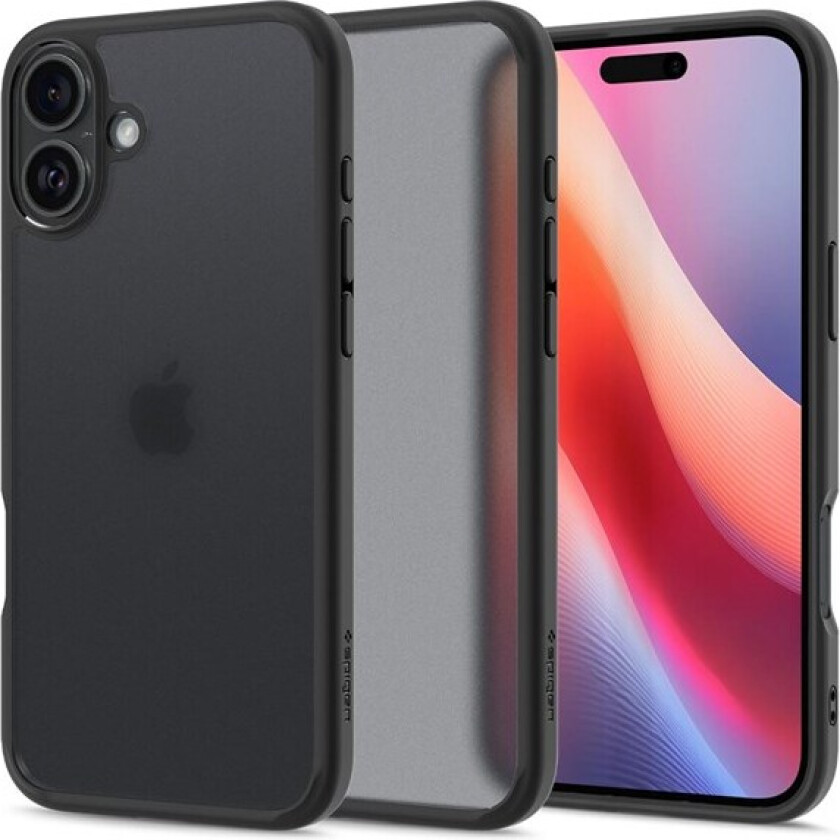 Ultra Hybrid frost black - iPhone 16 Plus