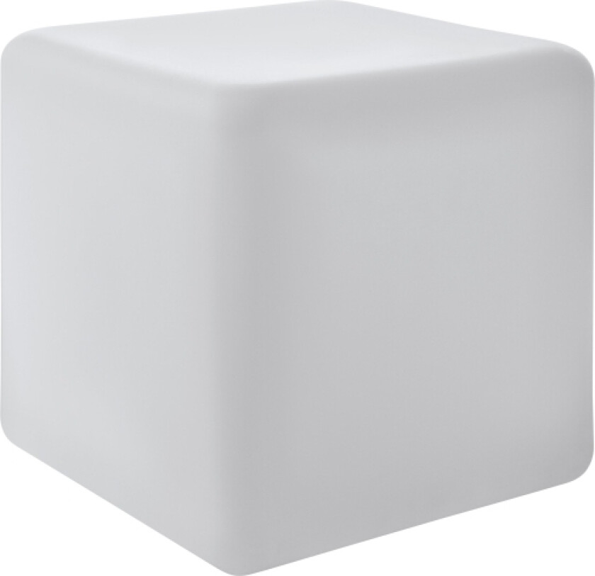 BOTTONA UDENDØRS TERNING/1 E27 400X400 HVID