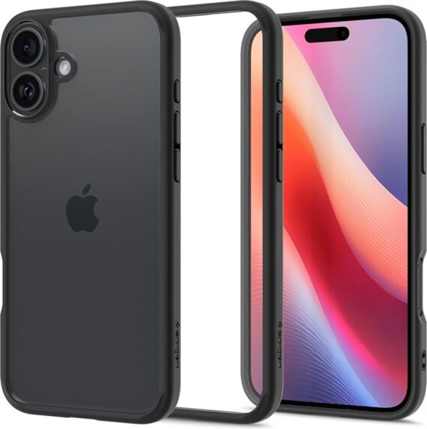 Ultra Hybrid matte black - iPhone 16 Plus