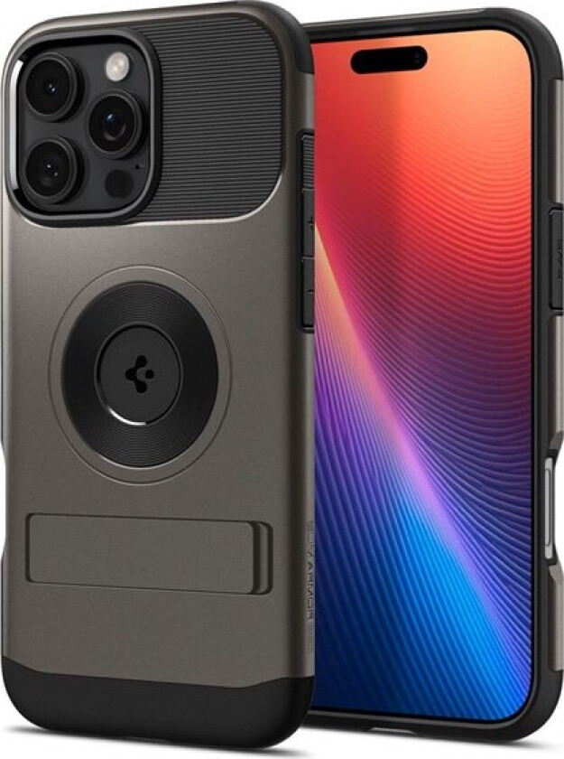 Slim Armor MagSafe gunmetal - iPhone 16 Pr