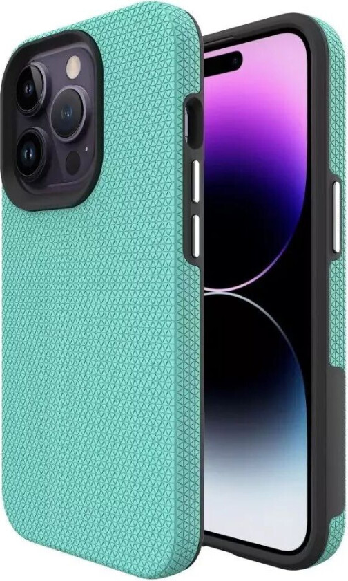 iPhone 15 Pro Plast Håndverker Deksel - Turkis