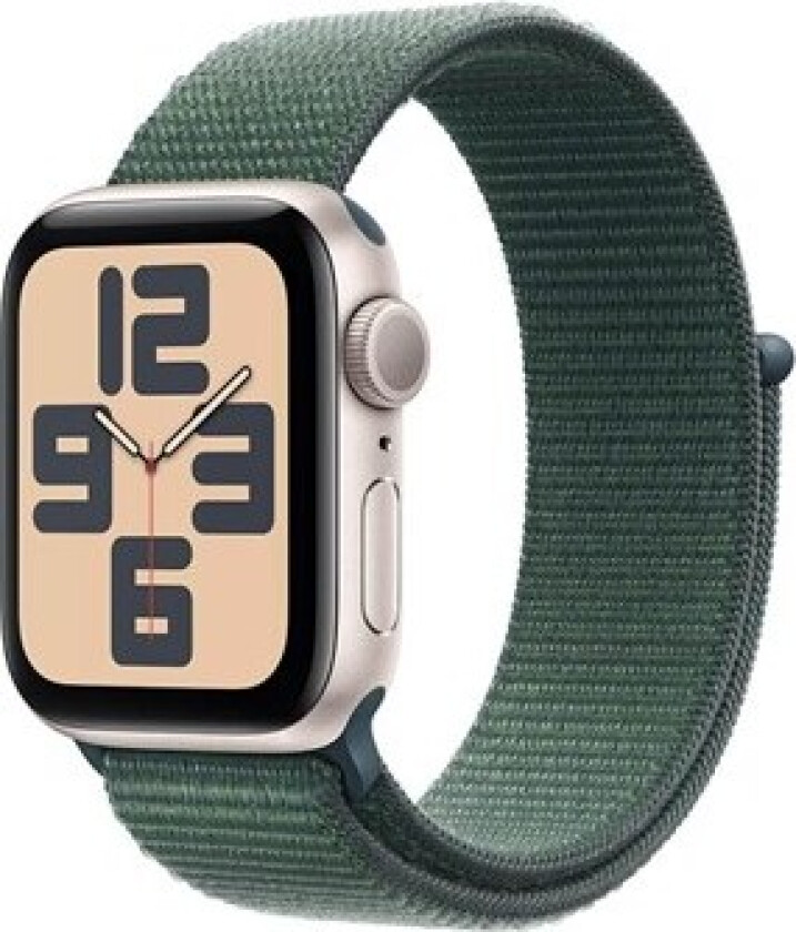 Watch SE 2nd Gen 40mm GPS (Starlight Alu/Lake Green sport loop)