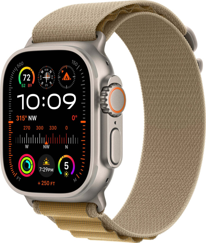 Watch Ultra 2 49mm GPS+CEL (Natural Titanium/Tan Alpine Loop) S