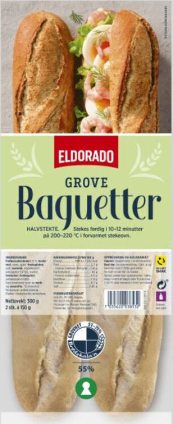 Minibaguetter Grove 2x150g