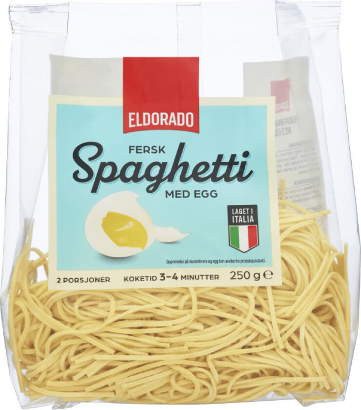Spaghetti Fersk 250g