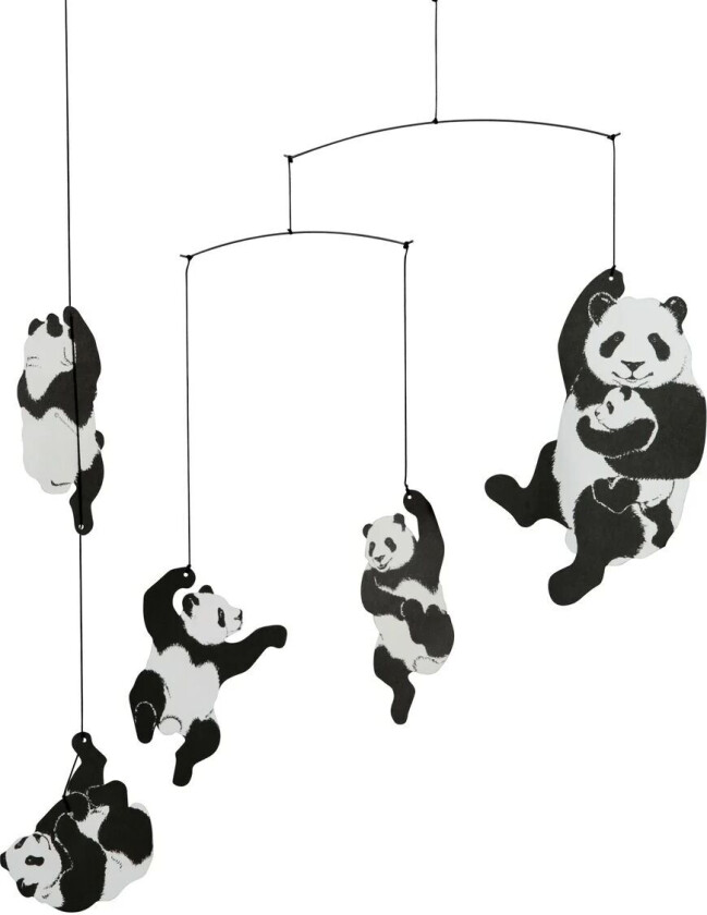 Panda uro sort-hvit