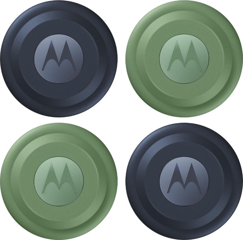 Moto Tag sporer (4-pakning) (blåbær & jadegrønn)
