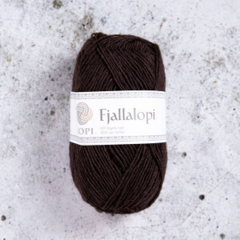 Fjallalopi Garn 03 Dypbrun