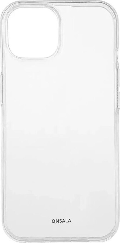 iPhone 15 Plus 100 % Resirkulert Plast Deksel - Gjennomsiktig