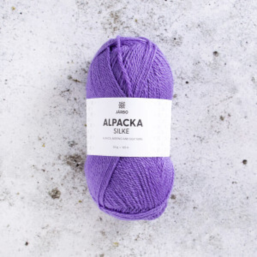 Järbo Alpaca Silk Garn 522 Lilla Allium