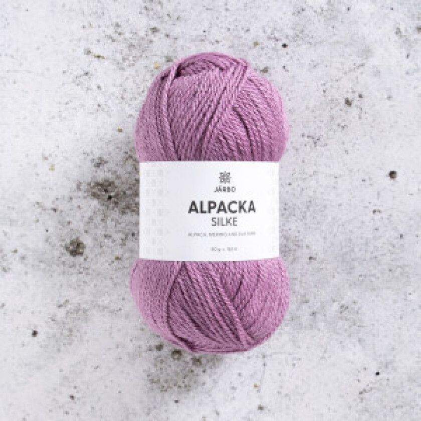 Järbo Alpaca Silk Garn 521 Plum