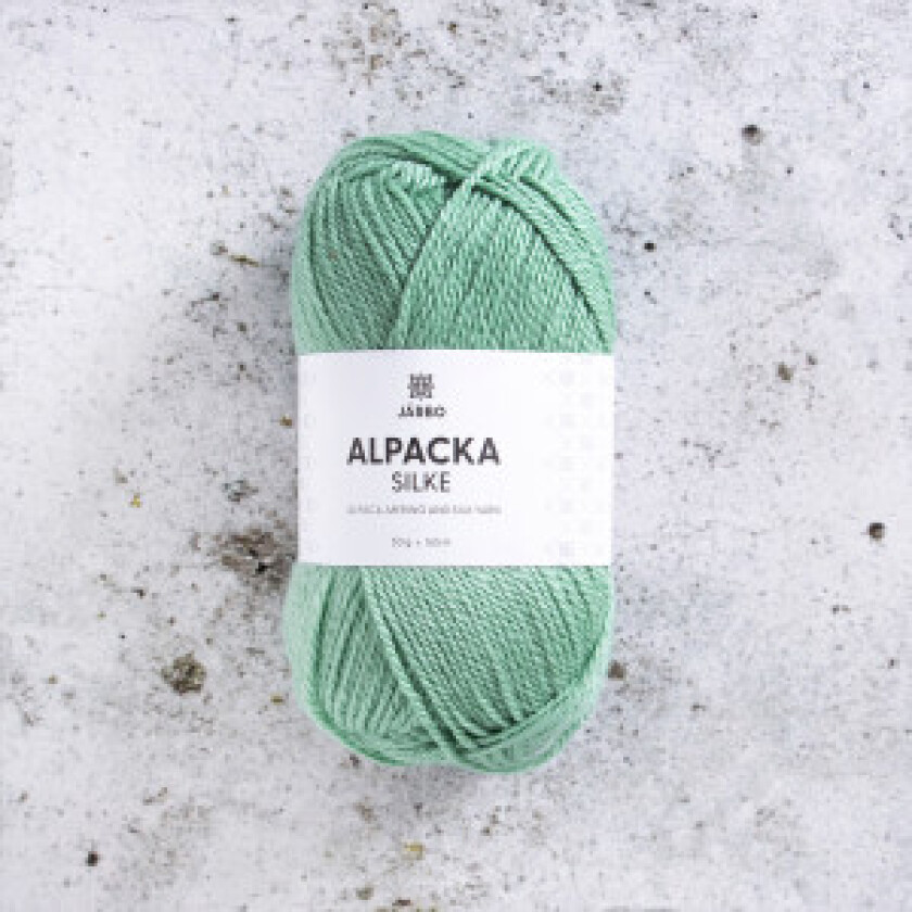 Järbo Alpaca Silk Garn 518 Mint Fryd