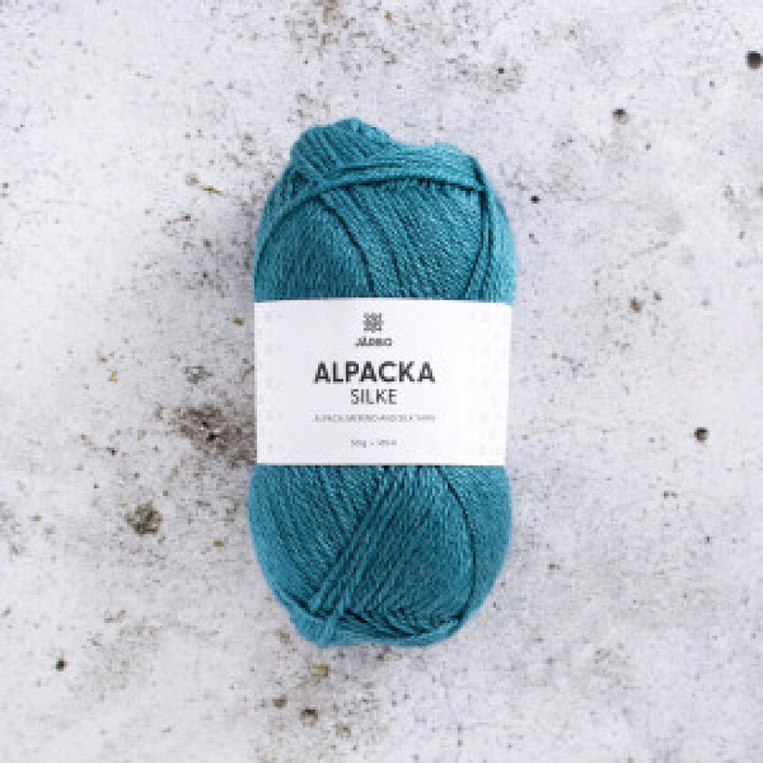 Järbo Alpaca Silk Garn 512 Petroleum