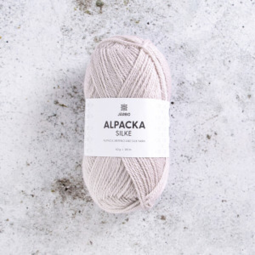 Järbo Alpaca Silk Garn 501 Sandpus