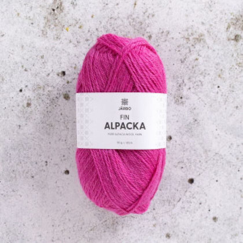 Järbo Fine Alpaca Garn 172 Rosa Radise