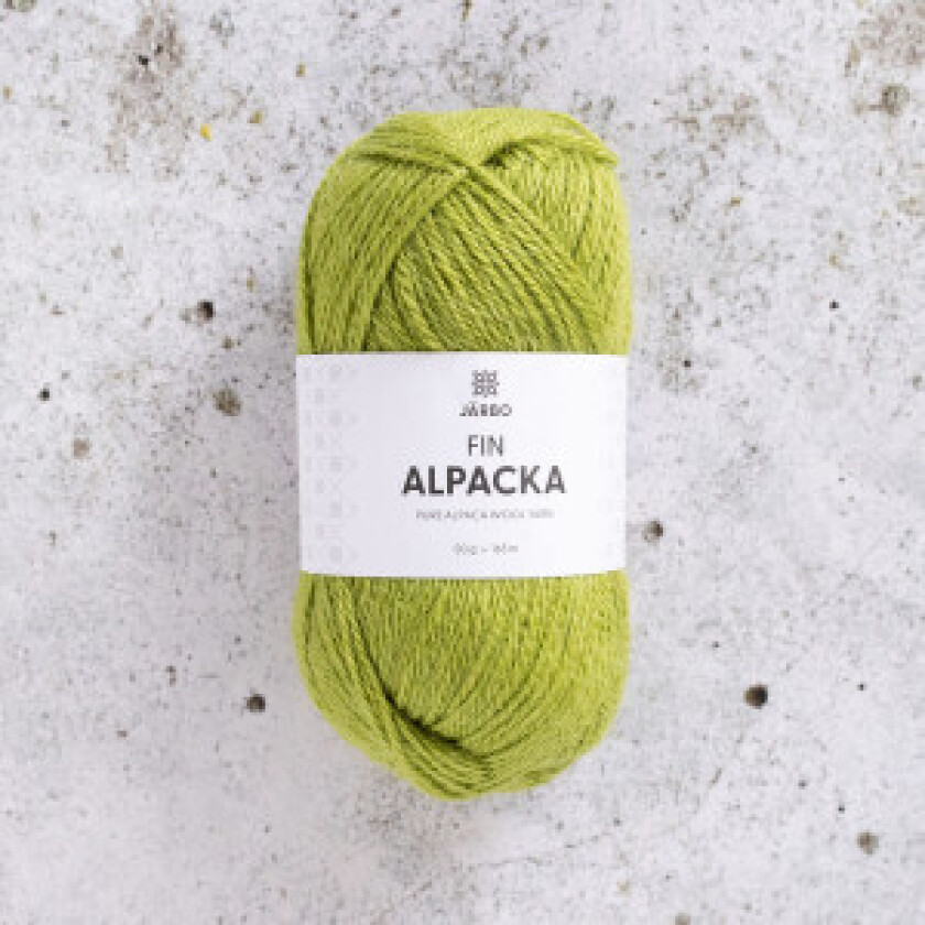 Järbo Fine Alpaca Garn 165 Green Cameleon