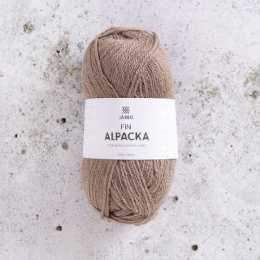 Järbo Fine Alpaca Garn 156 Beige Latte