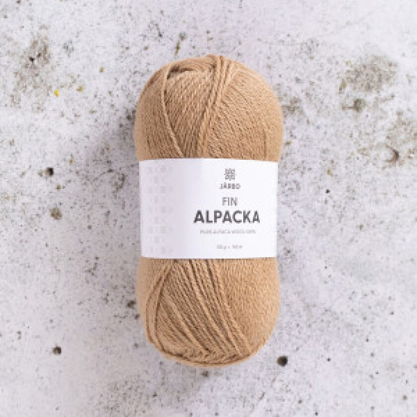 Järbo Fine Alpaca Garn 151 Beige Sepia