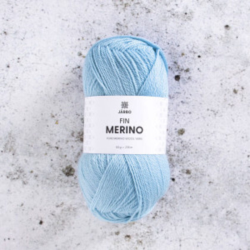 Svarta Fåret Fine Merino Garn 314 Blå Horisont