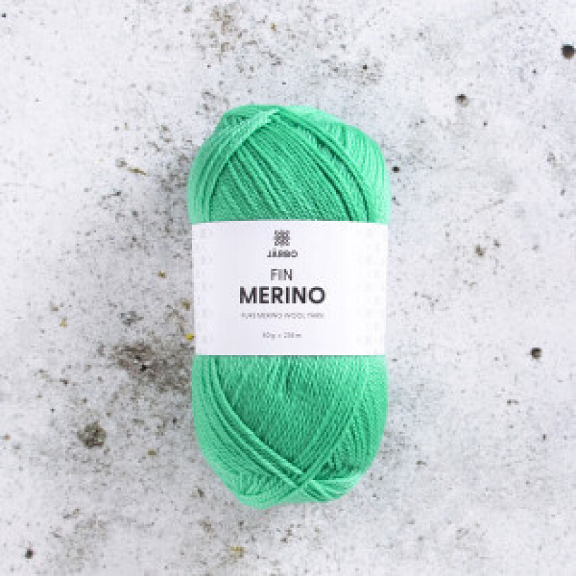 Svarta Fåret Fine Merino Garn 312 Green Lichen