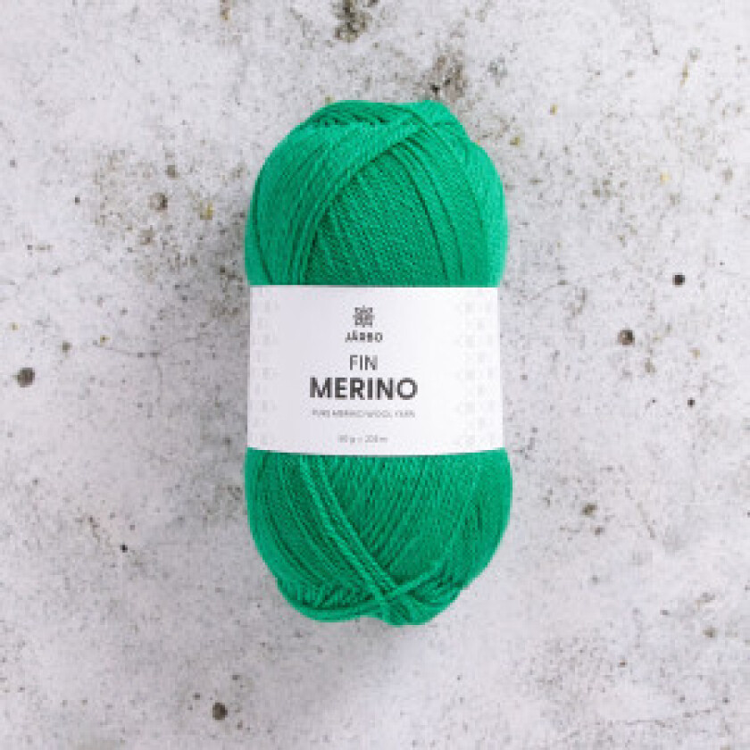 Svarta Fåret Fine Merino Garn 310 Green Grass