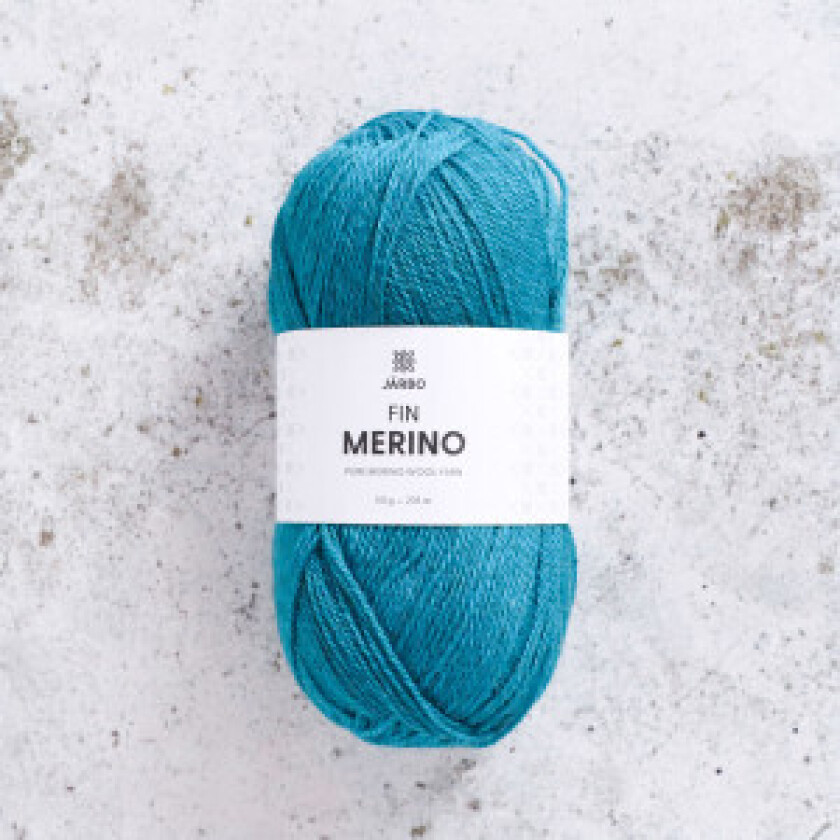 Svarta Fåret Fine Merino Garn 304 Peacock