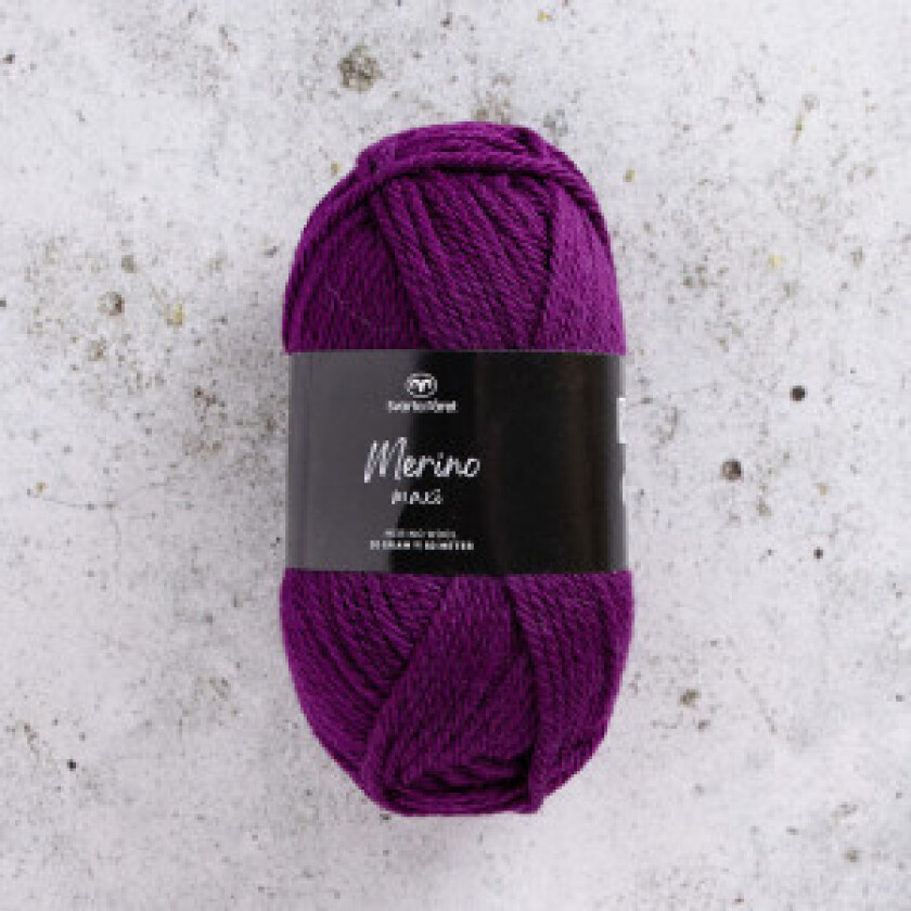 Svarta Fåret Merino Maxi Garn 517 Mulberry Drink