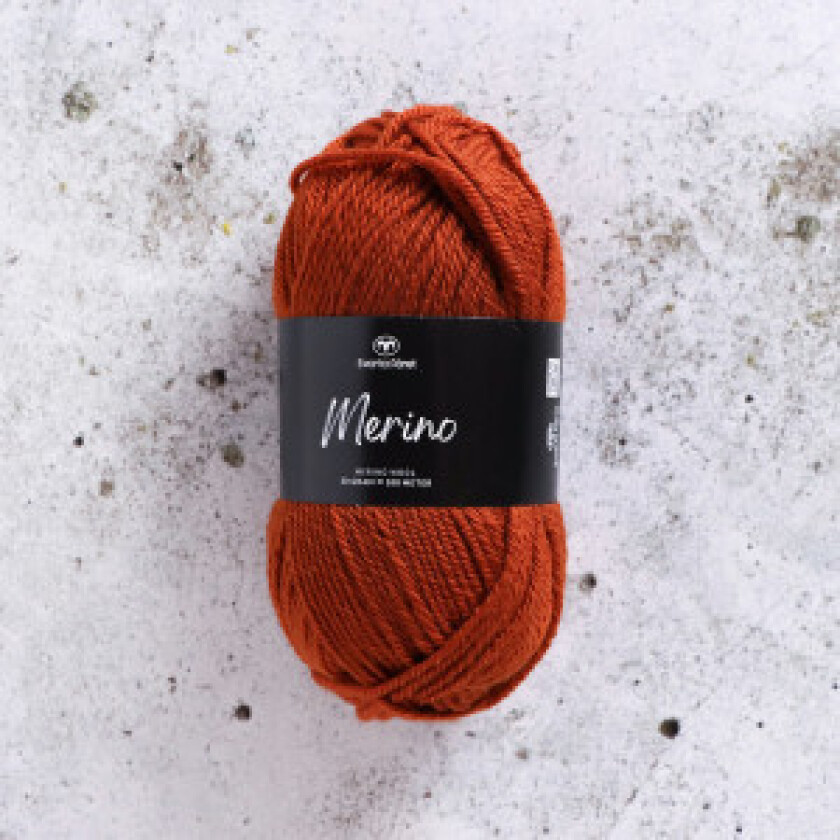 Svarta Fåret Merino Garn 319 Mammut