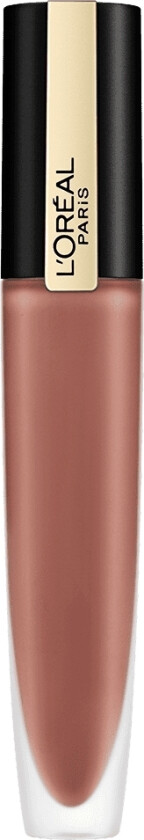 Lipgloss Rouge Signature Metallics L'Oreal Make Up