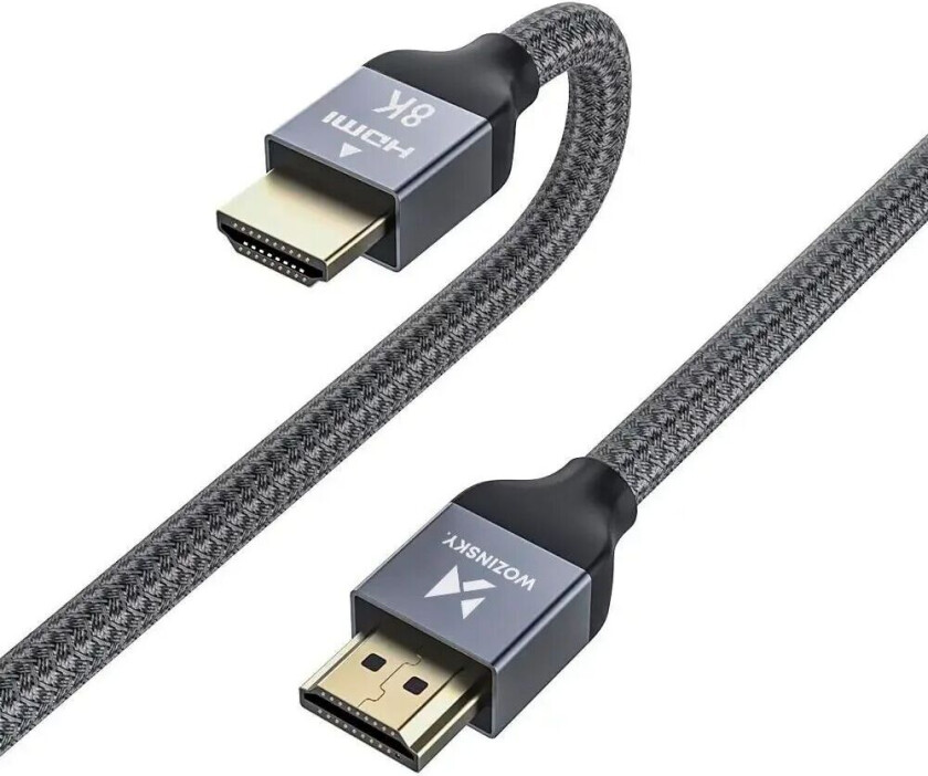Wozinsky HDMI 2.1 8K Kabel - 1m - Sølv