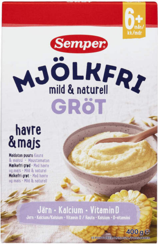 Grøt Melkefri 6mnd 400g
