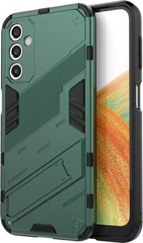 Samsung Galaxy A24 Hybrid Håndverker Deksel Med Kickstand - Grønn