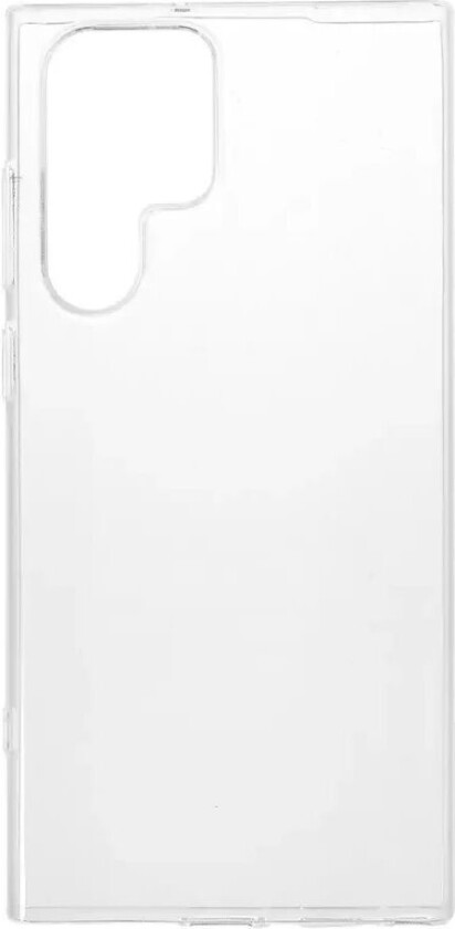 Samsung Galaxy S22 Ultra Fleksibel TPU Plast Deksel - Gjennomsiktig