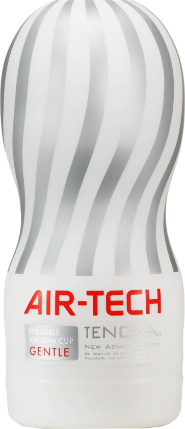 Air-Tech Gentle Cup Masturbator     - Hvit