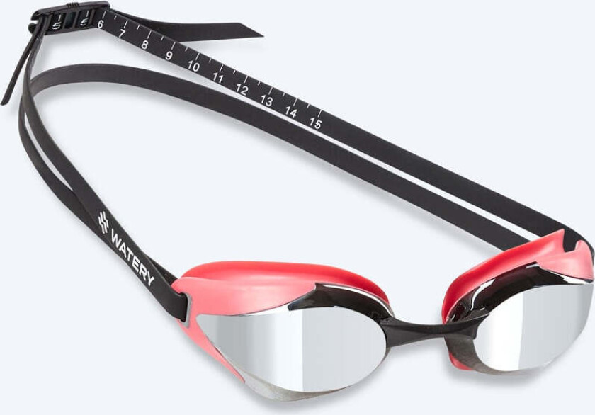 Elite svømmebriller - Poseidon Ultra Mirror - Rosa/sølv