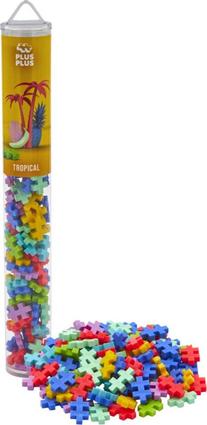Plus-Plus Tropical Mix 100 stk Tube