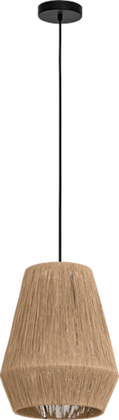 ALDERNEY pendant E27 Ø300, nature